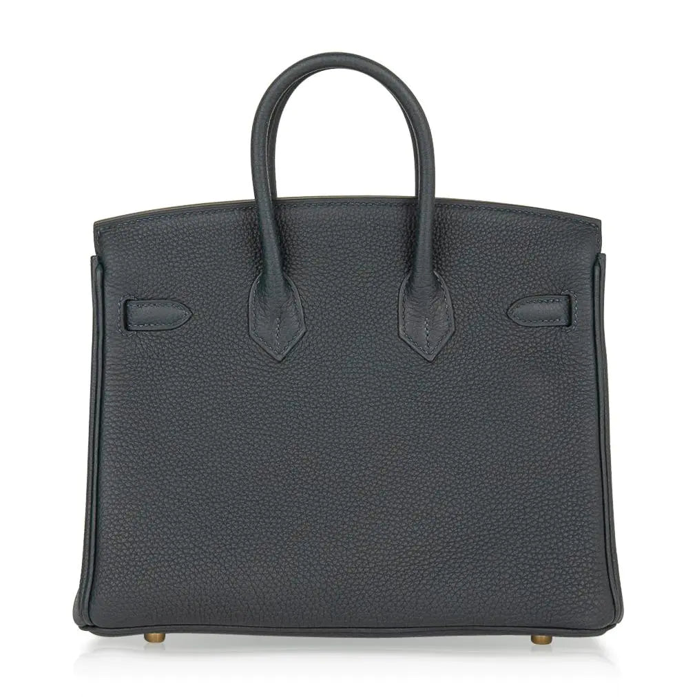 エルメス バーキン 25 バッグ ヴェール・ルソー 新作 秋色 トゴ ゴールド金具