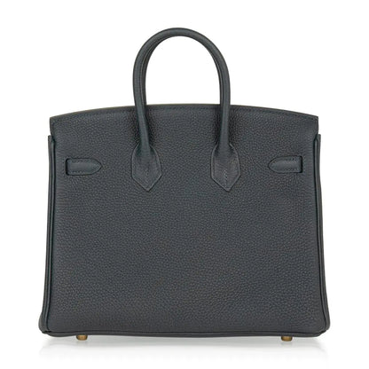 エルメス バーキン 25 バッグ ヴェール・ルソー 新作 秋色 トゴ ゴールド金具