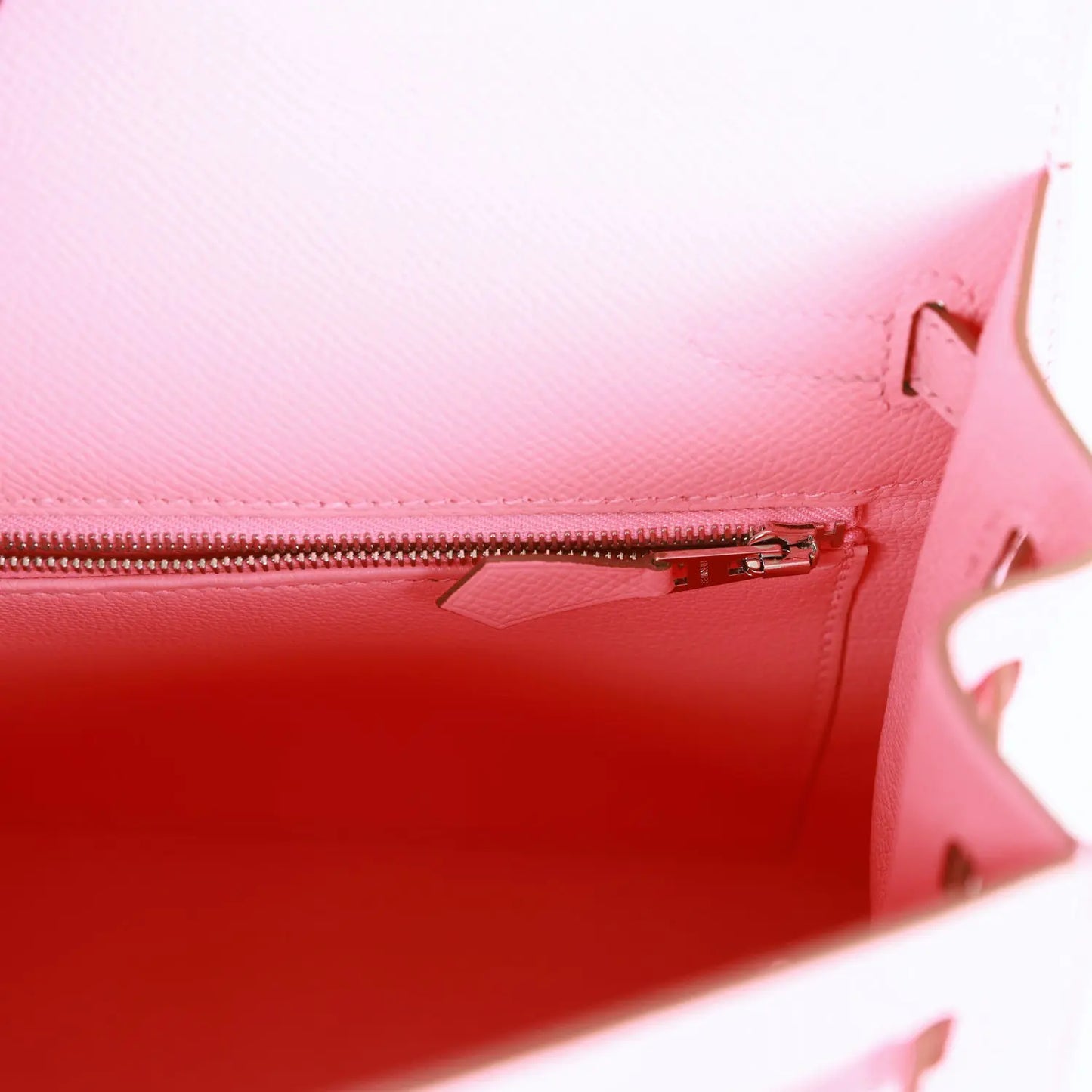 エルメス ケリー・セリエ 25 ローズコンフェッティ エプソム パラジウム金具