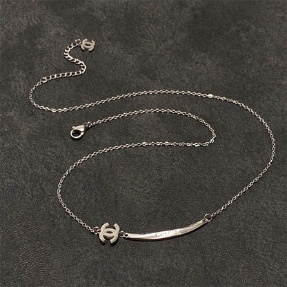 シャネル ダブルC ファインネックレス