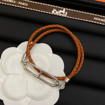 偽エルメスロゴブレスレット