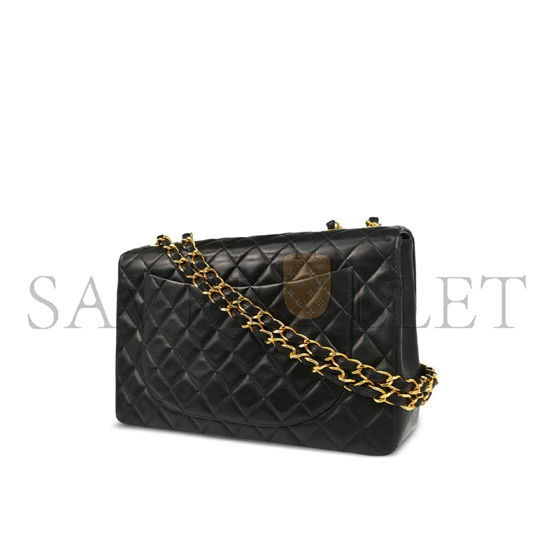 シャネル クラシック フラップ ショルダーバッグ (34×22×10cm)