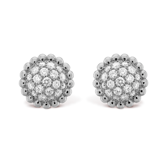 ヴァン クリーフ＆アーペルのペルレ ダイヤモンド イヤリングの新着
