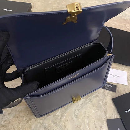 ソルフェリーノ ミドルサッチェル（ラッカー仕上げのエアーズ）