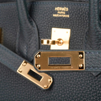 エルメス バーキン 25 バッグ ヴェール・ルソー 新作 秋色 トゴ ゴールド金具