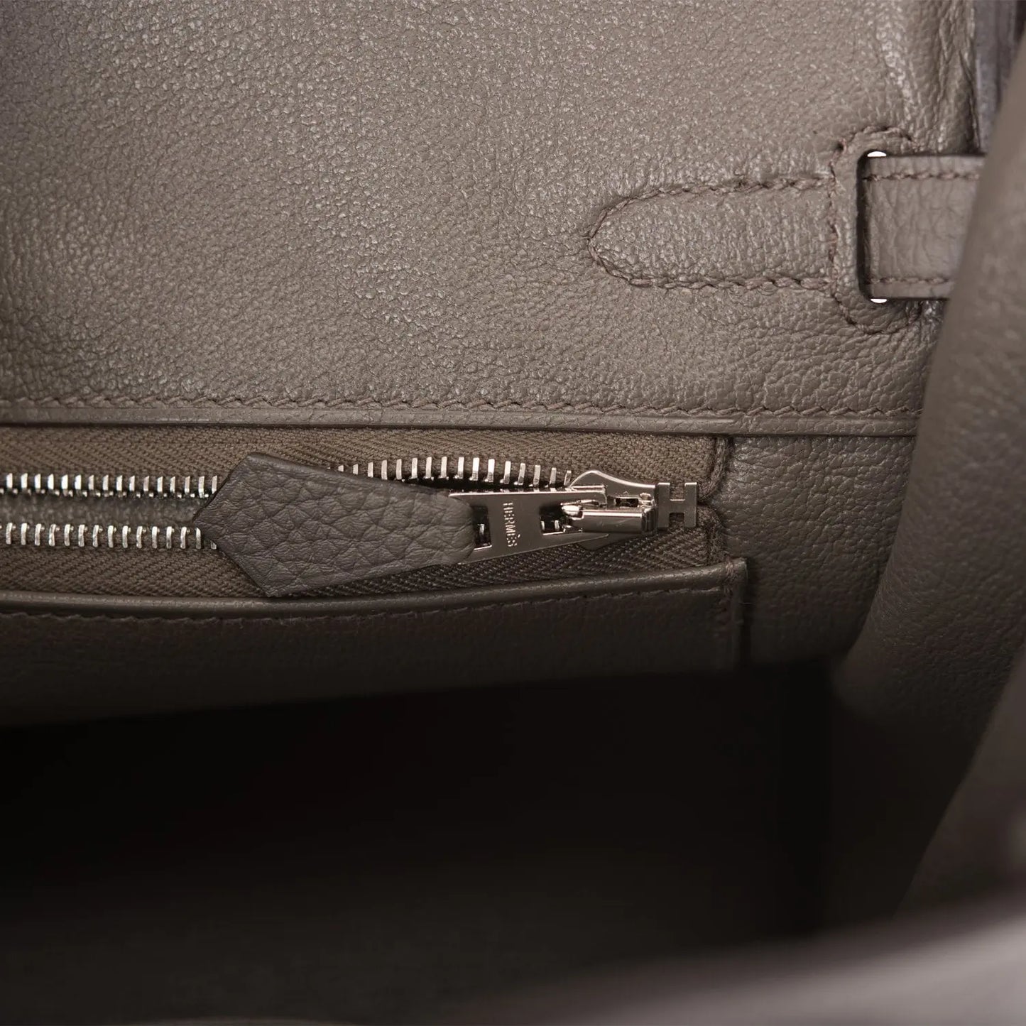 エルメス バーキン 25 エタン トゴ パラジウム金具