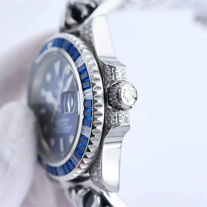 ロレックス サブマリーナー デイト ダイヤモンド クロムハーツ ベルト 3カラー