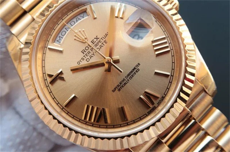ロレックス デイデイト４０ 228238 シャンパン文字盤