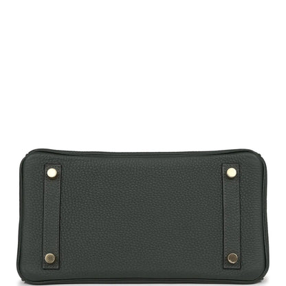 エルメス バーキン 25 ダークグリーン トゴ ゴールド金具