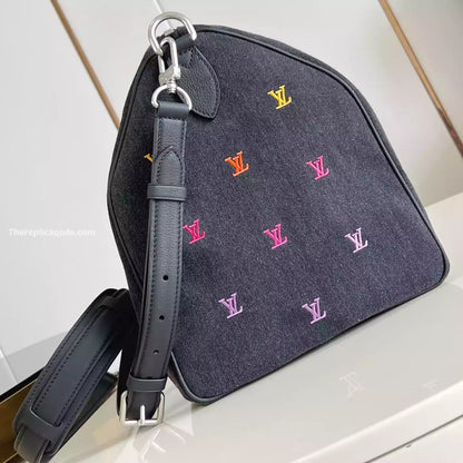 スピーディ 40 バンドリエール グラデーションオレンジ LV ブルゾン デニム – LW300