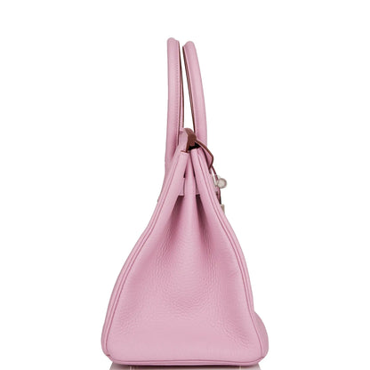 エルメス バーキン 30 モーヴシルベストル クレマンス パラジウム金具