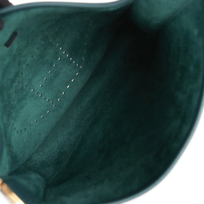 エルメス エヴリーヌ PM ヴェール シプレス クレマンス ゴールド金具