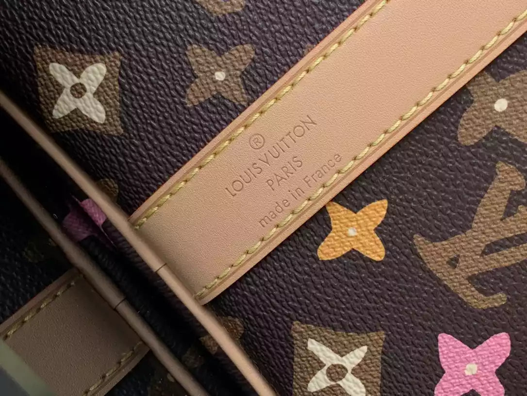 LV キーポル バンドリエール 50 バッグ（チョコレートモノグラム クラギーコーティングキャンバス） – LW176