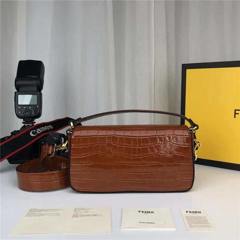 フェンディ クロコダイル バゲット