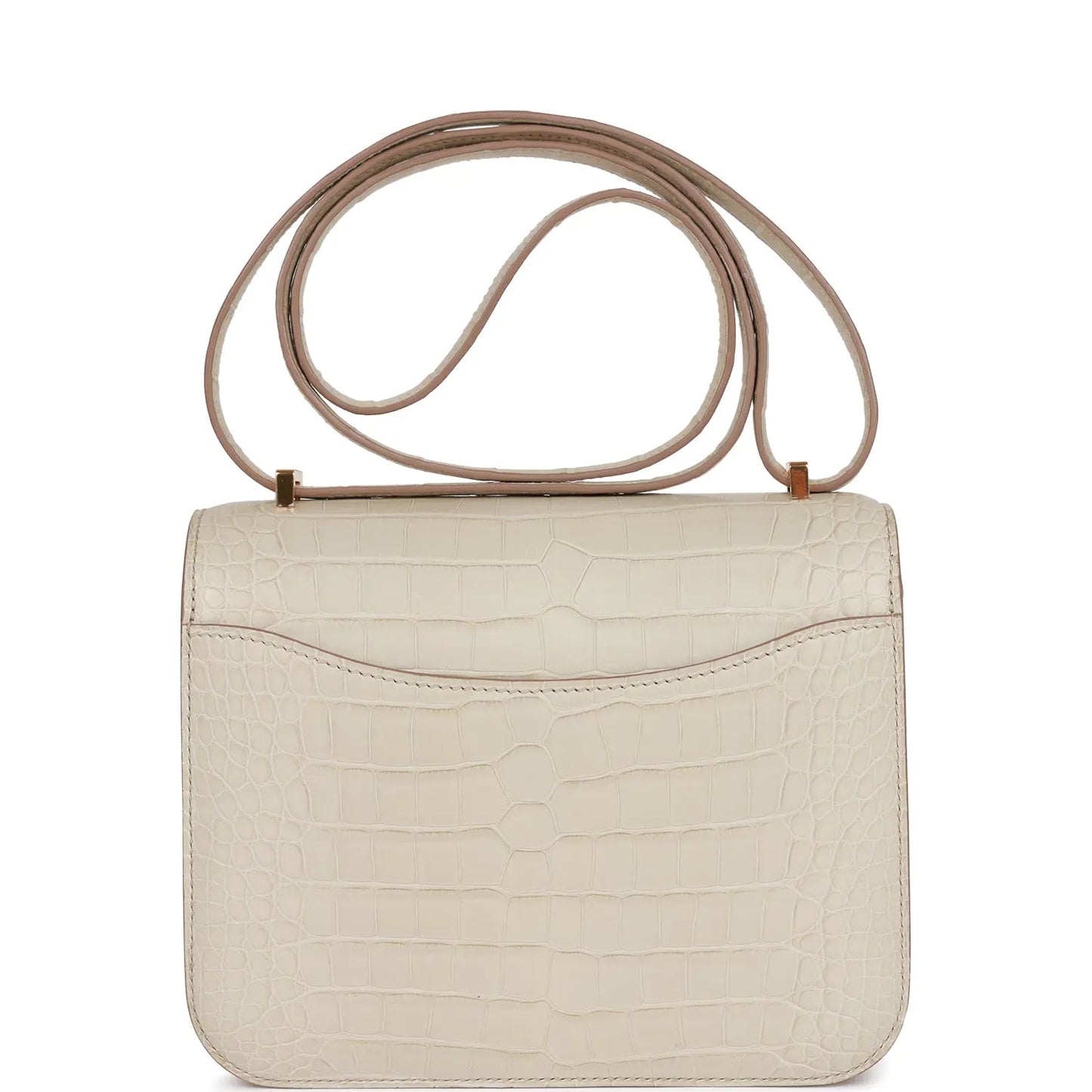 エルメス コンスタンス 18 ベトン マットアリゲーター ゴールド金具