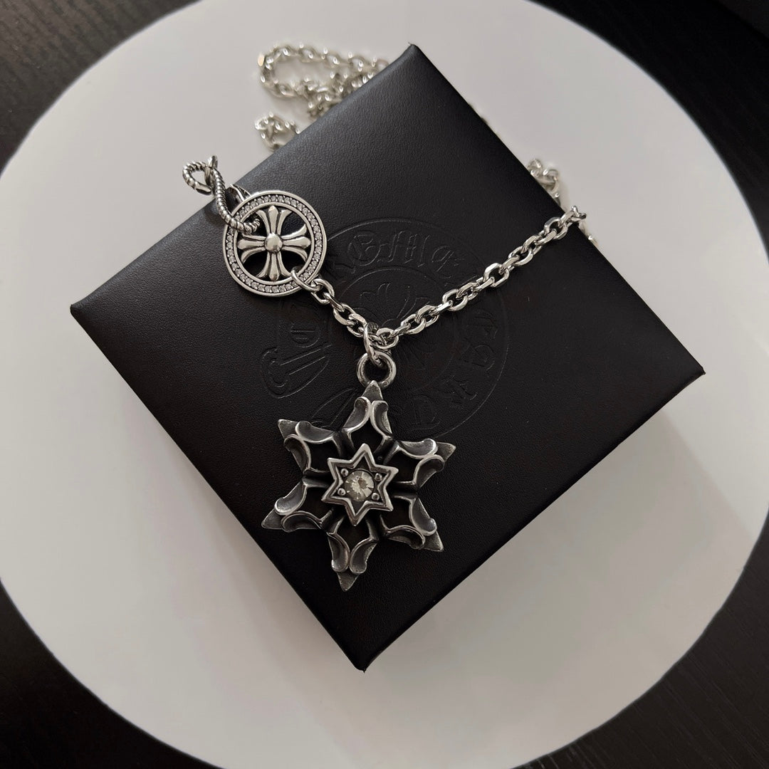 【CHROME HEARTS】ネックレス、新しいネックレス万能シンプルファッションオーナメント