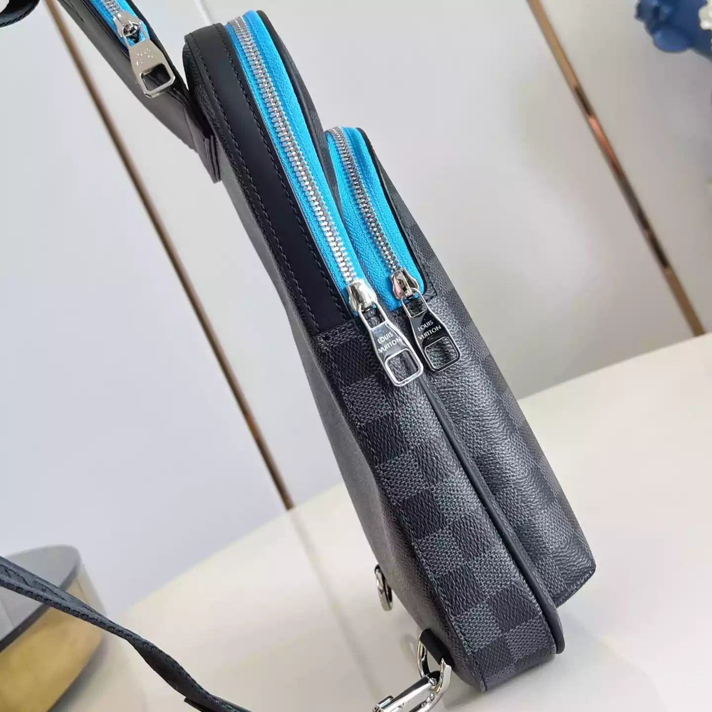 アベニューバッグ インディゴブルー ダミエグラフィット N00086 – LW272