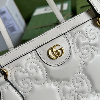 GGマトラッセ レザー ミディアム トート