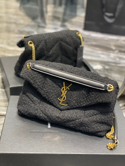 ジャージー素材のパファートイバッグ