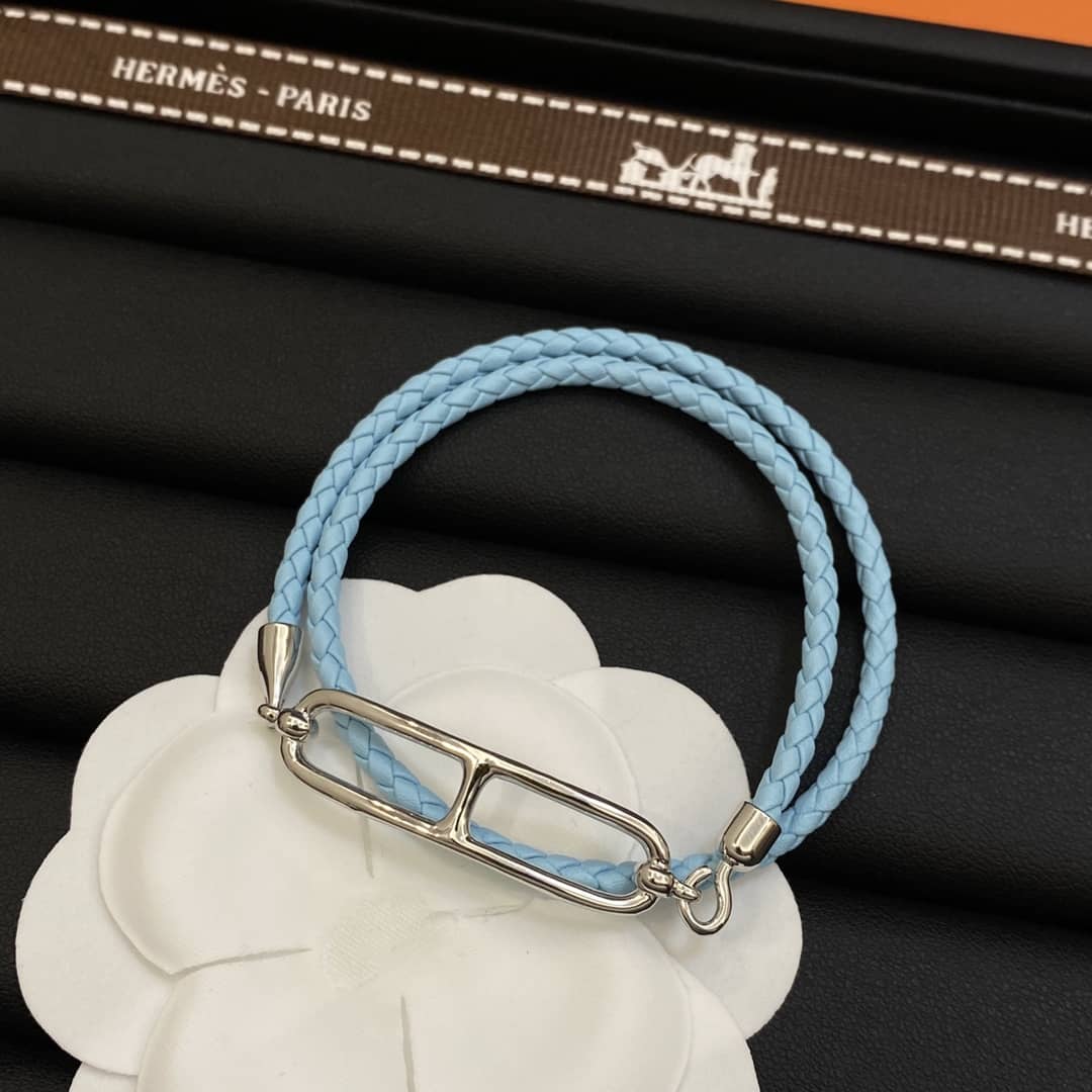 偽エルメスロゴブレスレット
