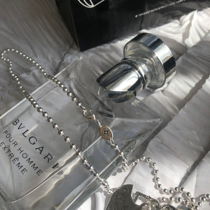 Chrome Hearts（クロムハーツ）3段ソードとホーリーソードサンスクリットペンダントネックレス