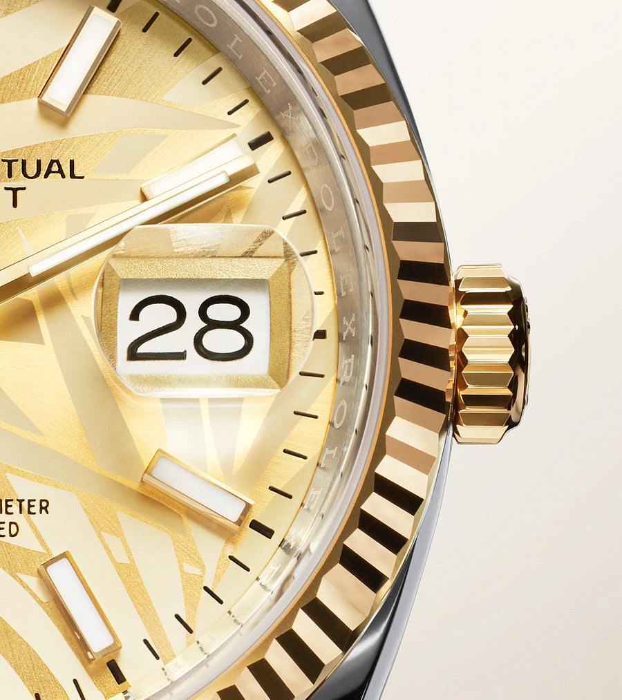 デイトジャスト 36 オイスター 36 mm オイスタースチール＆イエローゴールド
