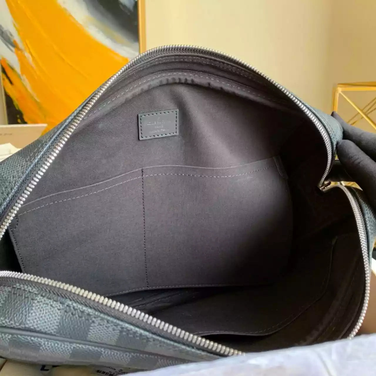 トラベルブリーフケース ダミエ・グラファイト キャンバス N41478 – LW327