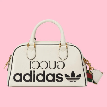 ADIDAS X GUCCI ミニ ダッフルバッグ 28 X 16 X 12CM