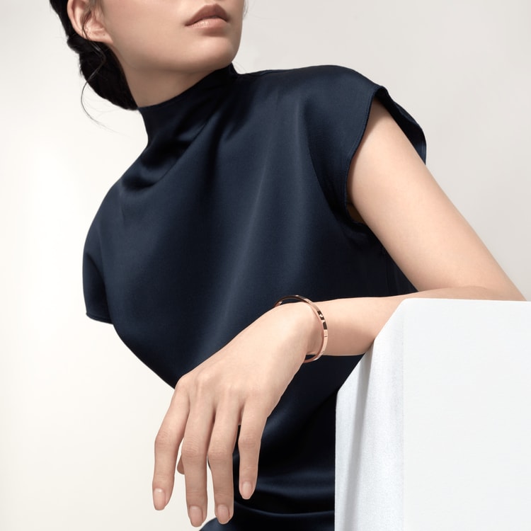 ラブブレスレット、スモールモデル、ダイヤモンド6個