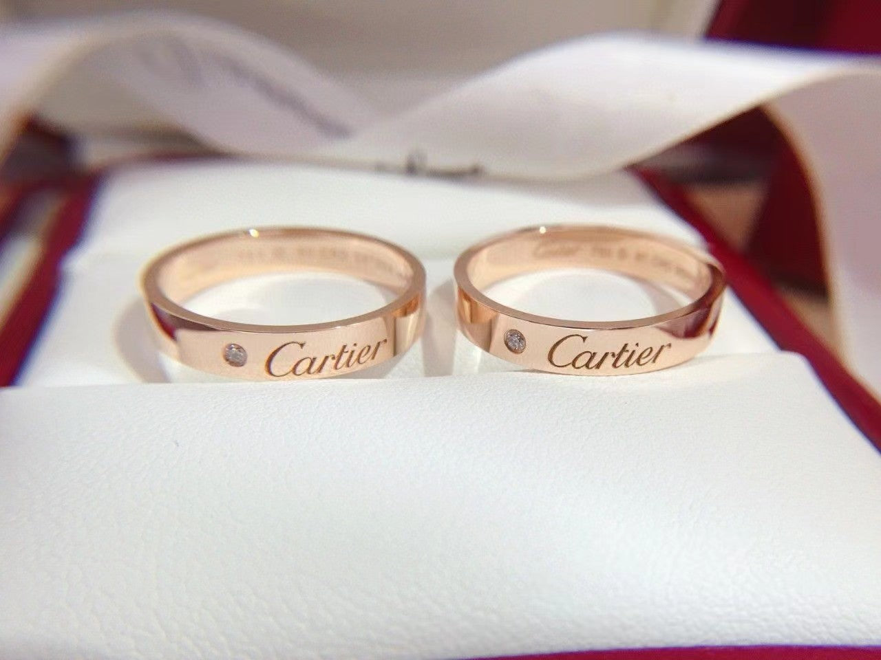 カルティエ ラブ リング、ダイヤモンド1個