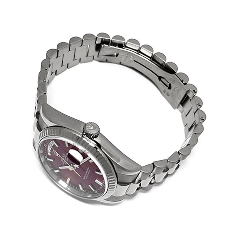 ロレックス デイデイト 118239 チェリー文字盤