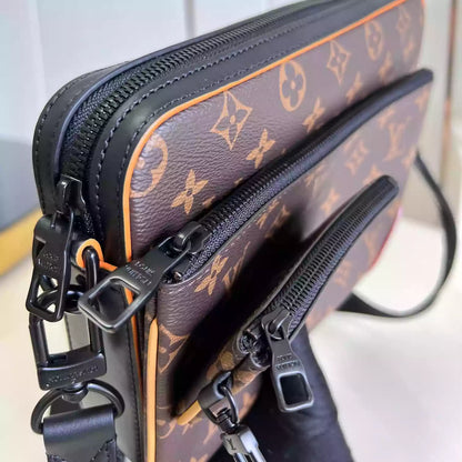 トリオ メッセンジャーバッグ モノグラム マカッサル M46694 – LW453
