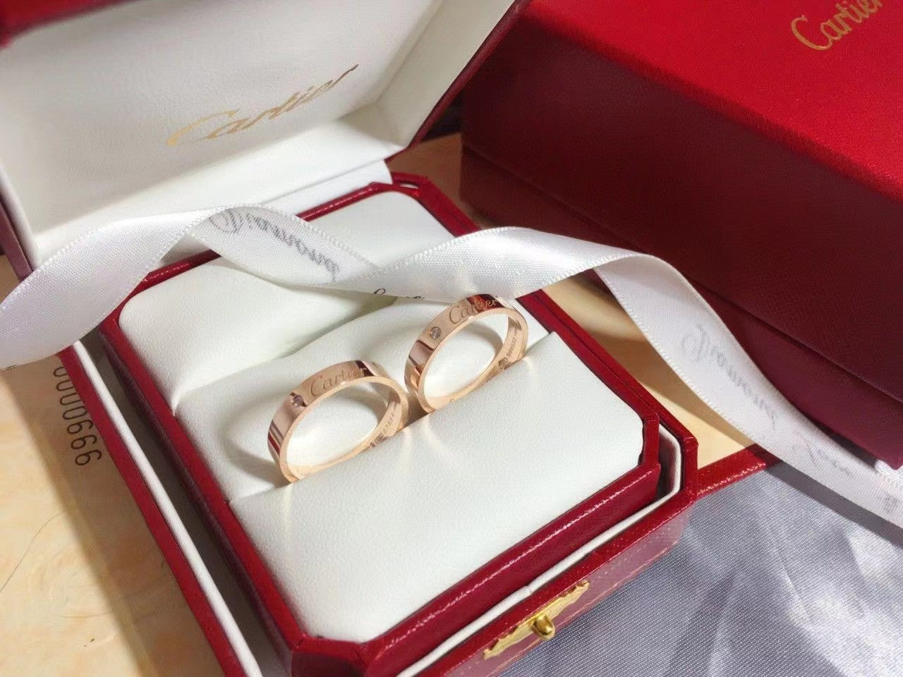 カルティエ ラブ リング、ダイヤモンド1個