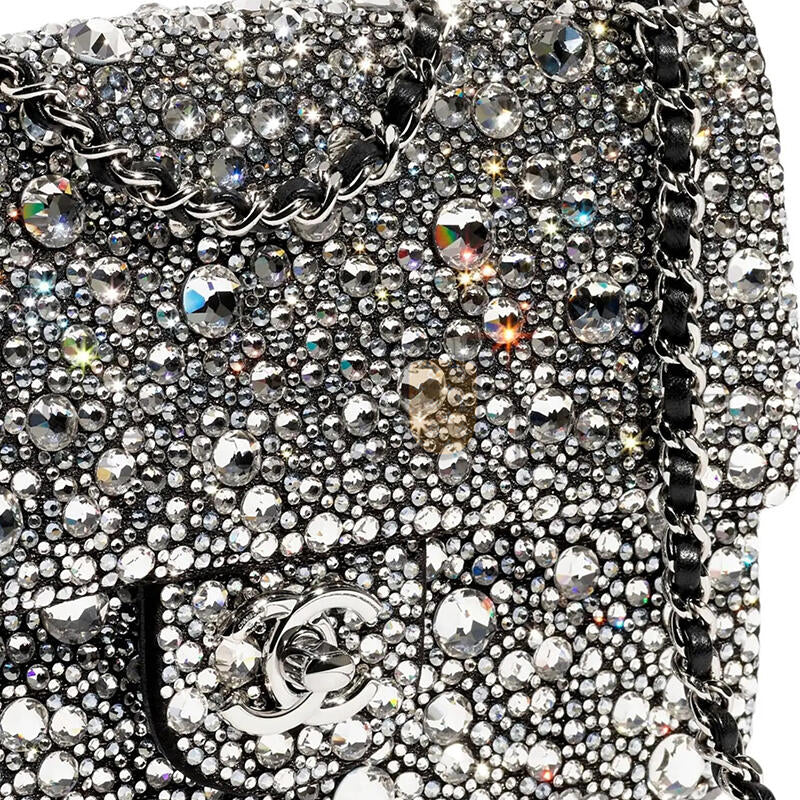 シャネル マスター ミニ フラップバッグ サテンストラス AS4142 (20*13*6cm)