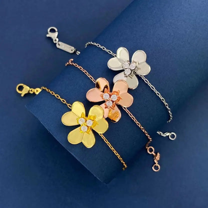 ヴァン クリーフ＆アーペル クローバー ペタルズ ミラー ブレスレット