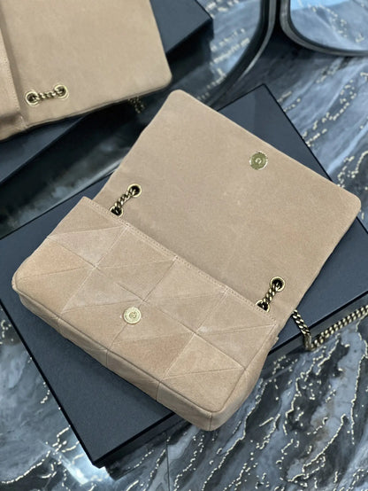 ジェイミー ミディアム チェーンバッグ カー リヴ ゴーシュ ラムスキン＆スエード