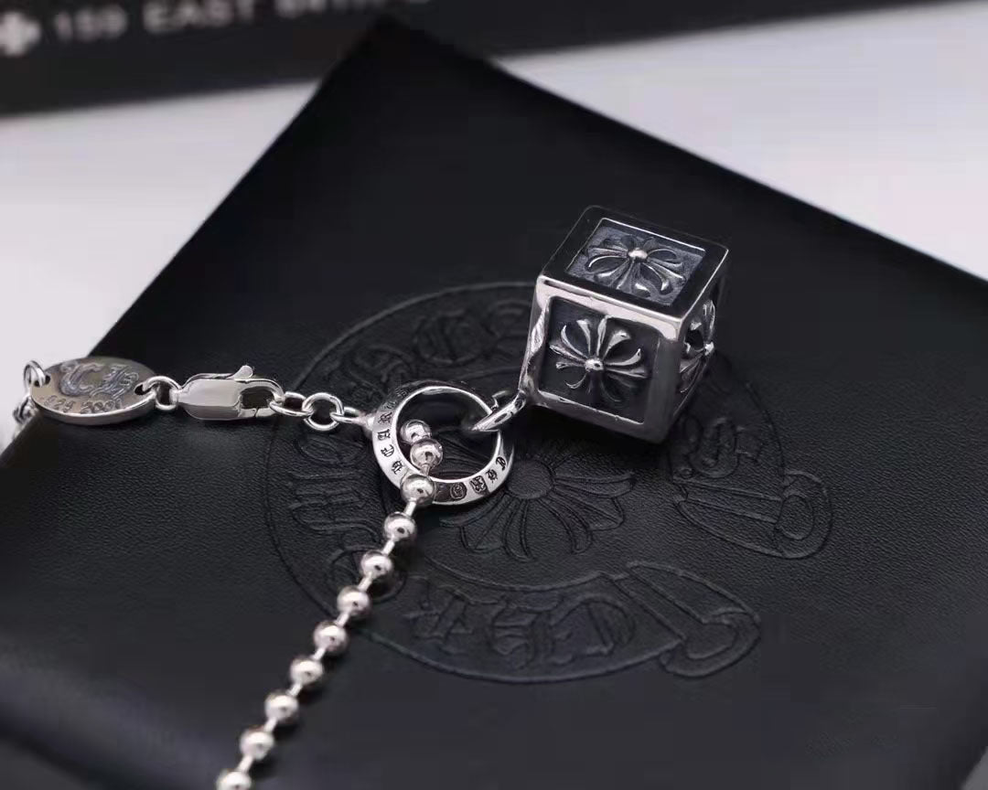 【Chrome Hearts 】クロムハーツ ダイスペンダント ネックレス