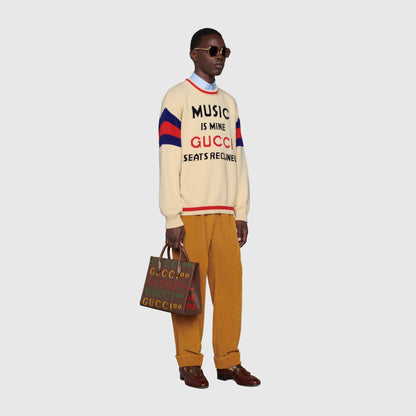 GUCCI 〔グッチ 〕GUCCI 100 スモール トートバッグ