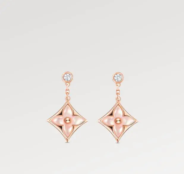 LV ルイ・ヴィトン カラーブロッサム BB スター イヤースタッド Q96667