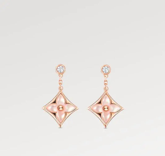 LV ルイ・ヴィトン カラーブロッサム BB スター イヤースタッド Q96667