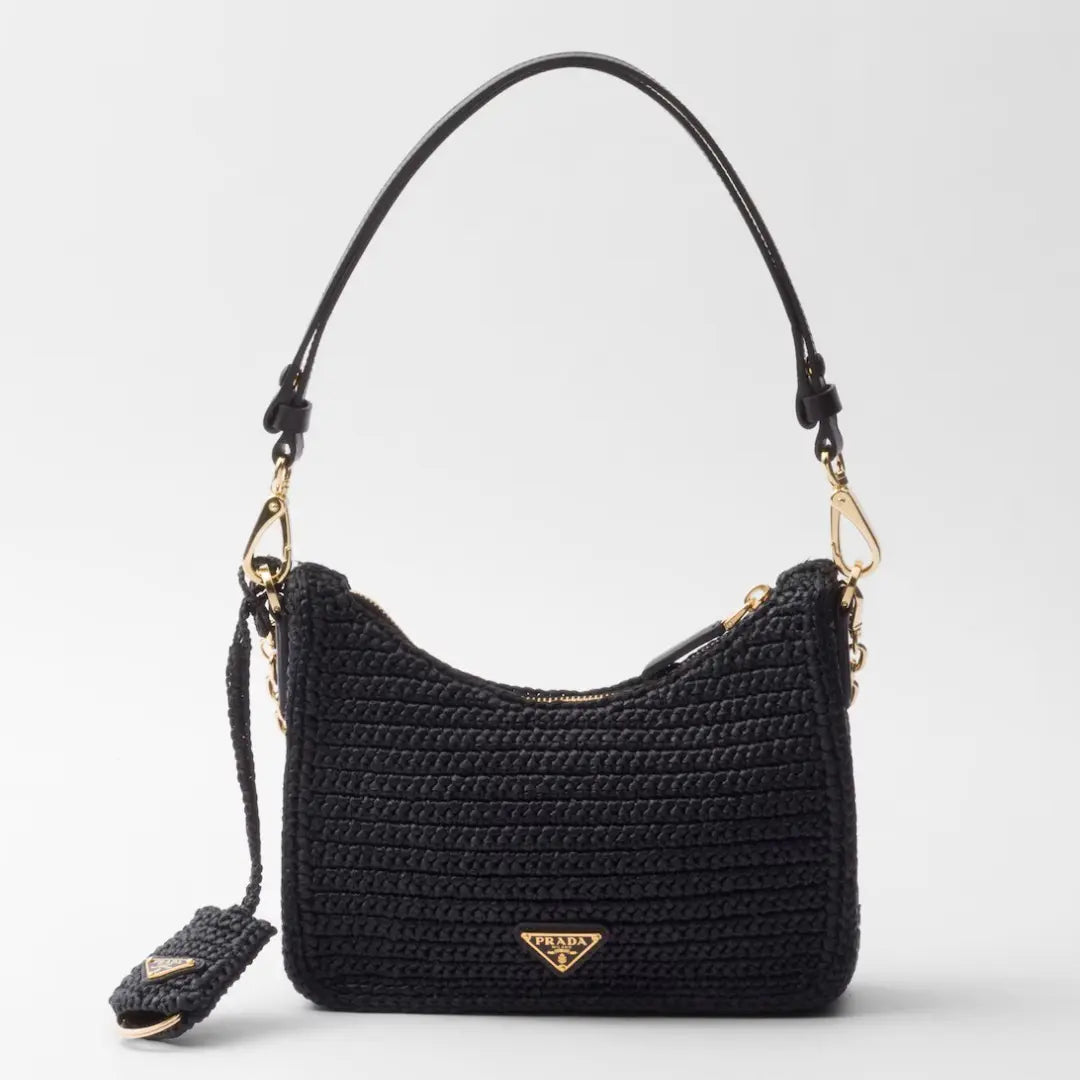 【大人気】PRADA◆Re-edition ミニバッグ チェーン ストラップ付