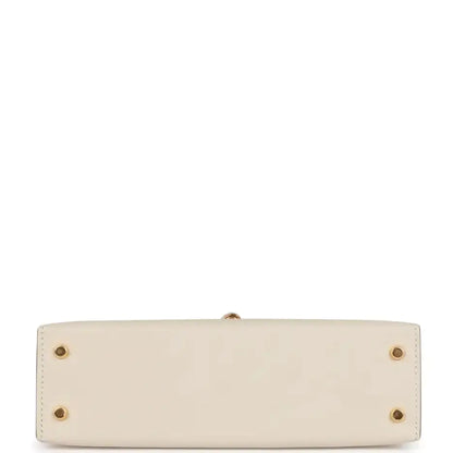 エルメス ケリー・セリエ 20 チョーク エプソン ゴールド金具