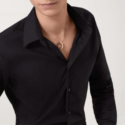 ラブネックレス、ダイヤモンド2個