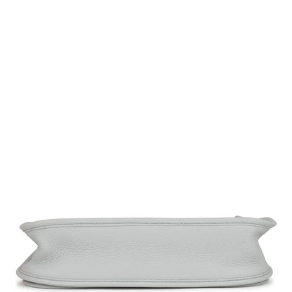 エルメス エヴリン III PM ブルー ペールクレマンス ゴールド金具