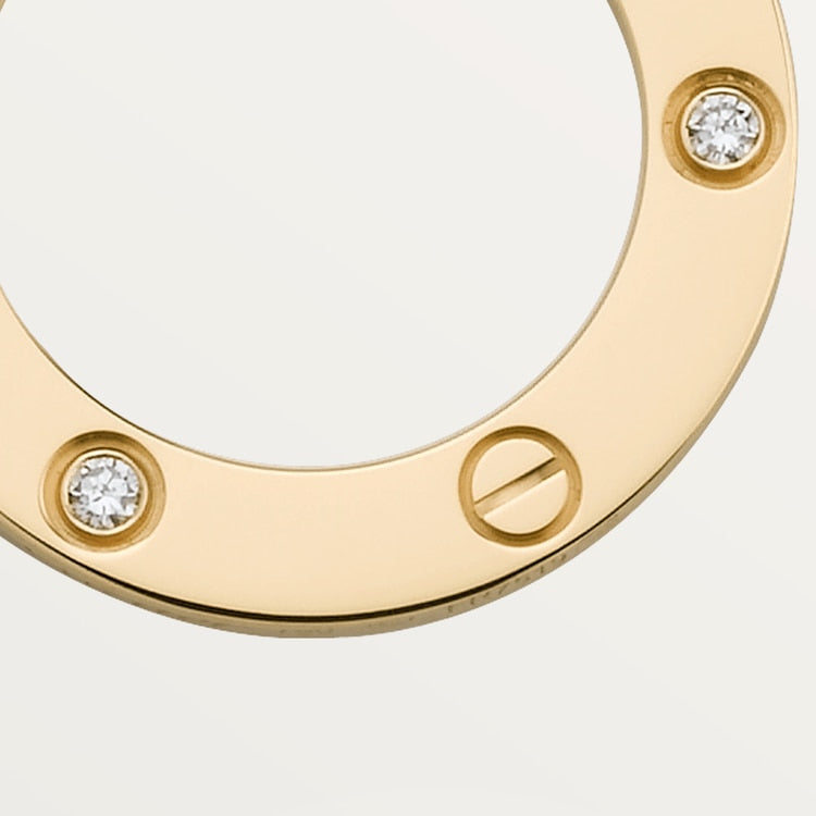 ラブネックレス、3ダイヤモンド