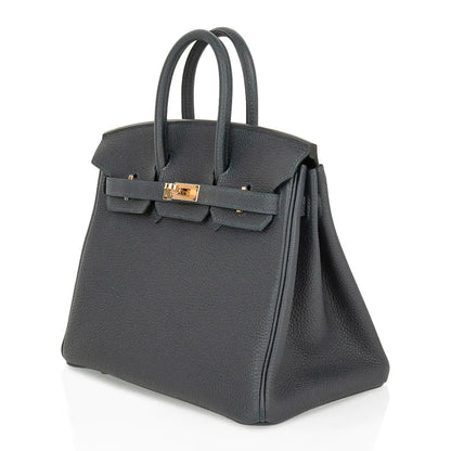 エルメス バーキン 25 バッグ ヴェール・ルソー 新作 秋色 トゴ ゴールド金具