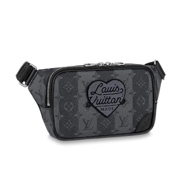 ルイ・ヴィトン モジュラー スリングバッグ モノグラムストライプ エクリプス コーティングキャンバス – LVB009