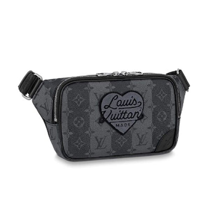 ルイ・ヴィトン モジュラー スリングバッグ モノグラムストライプ エクリプス コーティングキャンバス – LVB009