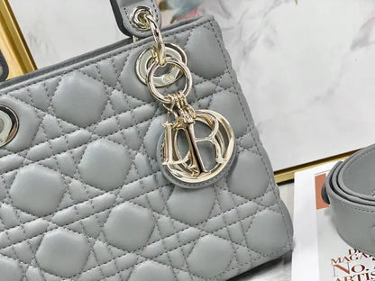 レディディオール レターバッグ グレー