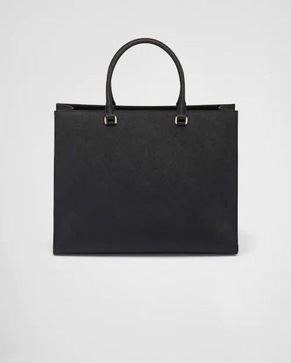 ★PRADA直営店★ラージ サフィアーノ レザー ハンドバッグ